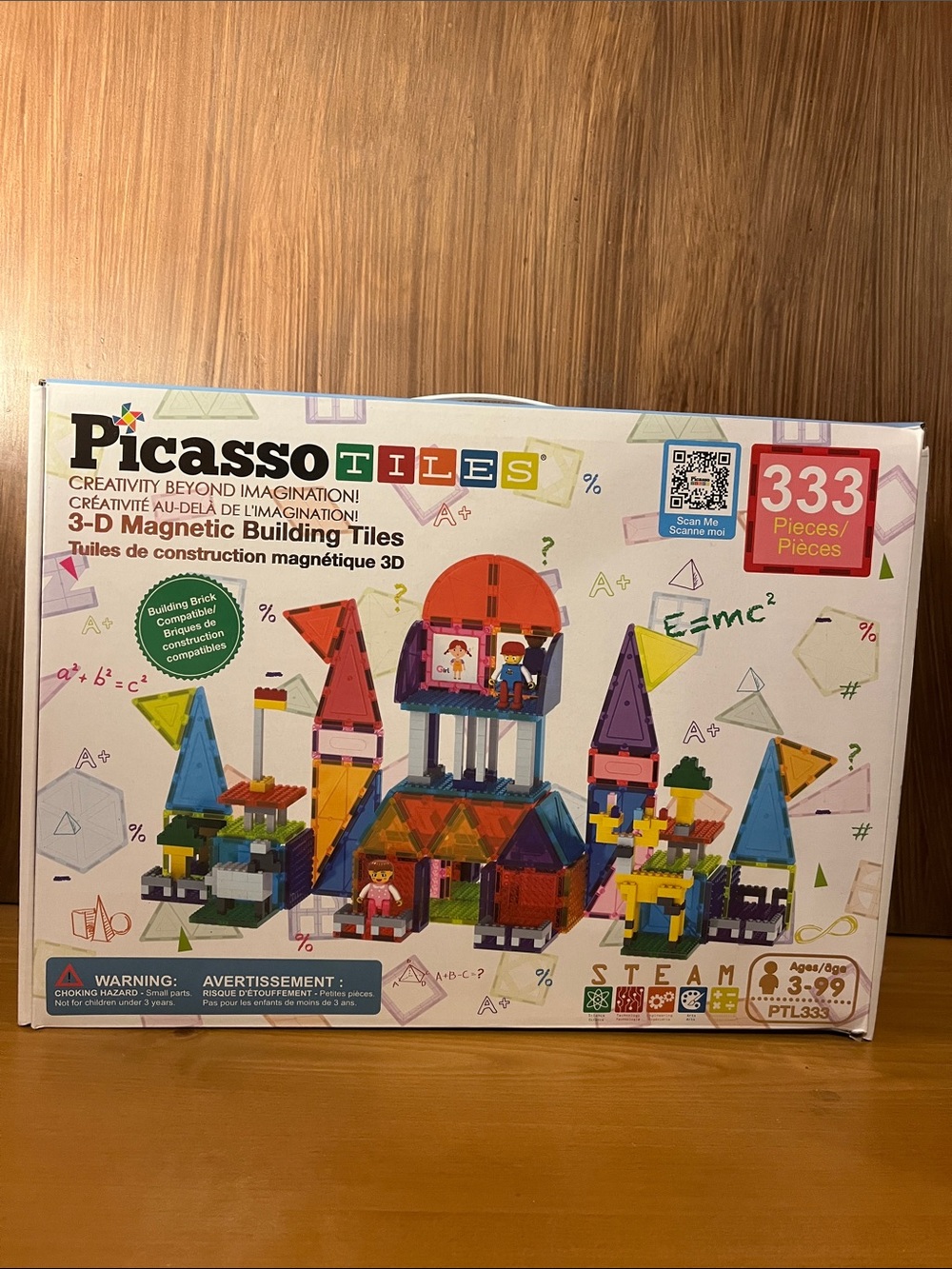 Picasso Tiles 3-D Magnetic Building Tiles